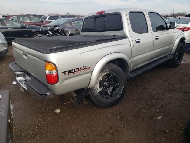 5TEGN92N73Z255407 - 2003 TOYOTA TACOMA DOUBLE CAB PRERUNNER SILVER photo 3