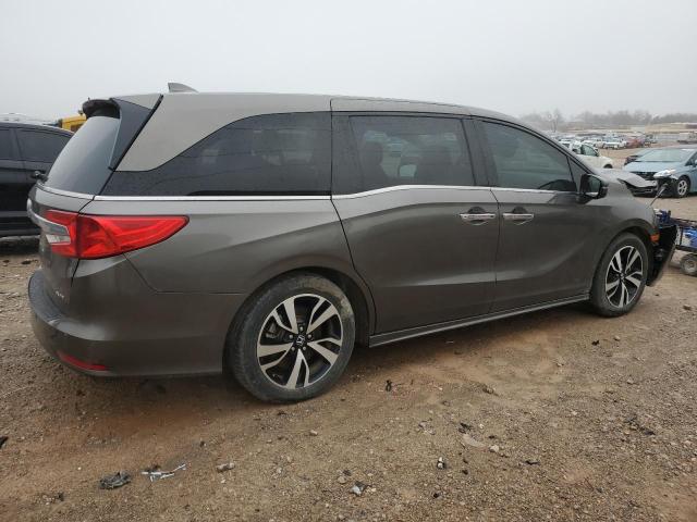 5FNRL6H96KB074872 - 2019 HONDA ODYSSEY ELITE GRAY photo 3