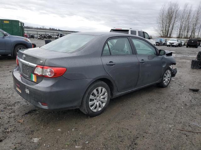 2T1BU4EE9CC815610 - 2012 TOYOTA COROLLA BASE CHARCOAL photo 3