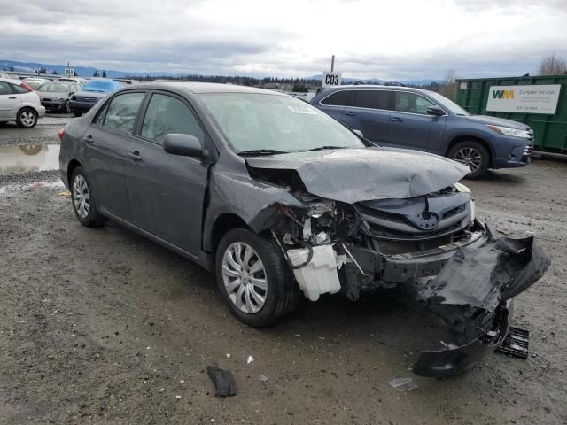 2T1BU4EE9CC815610 - 2012 TOYOTA COROLLA BASE CHARCOAL photo 4