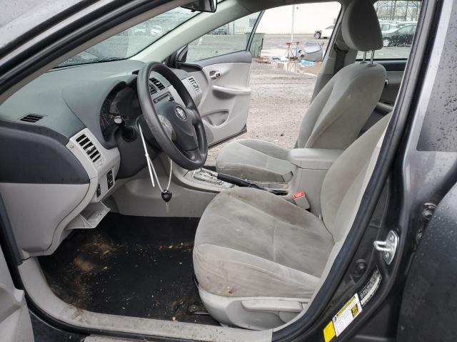 2T1BU4EE9CC815610 - 2012 TOYOTA COROLLA BASE CHARCOAL photo 7