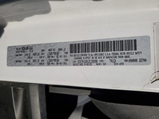 3C6TRVDG0JE159396 - 2018 RAM PROMASTER 2500 HIGH BLUE photo 13