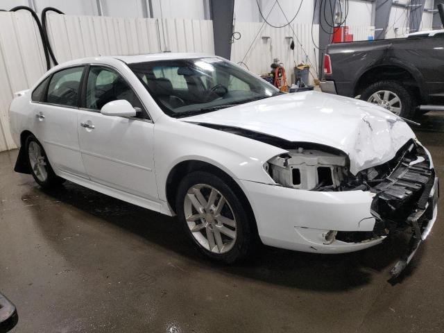 2G1WC5E35E1155889 - 2014 CHEVROLET IMPALA LIM LTZ WHITE photo 4