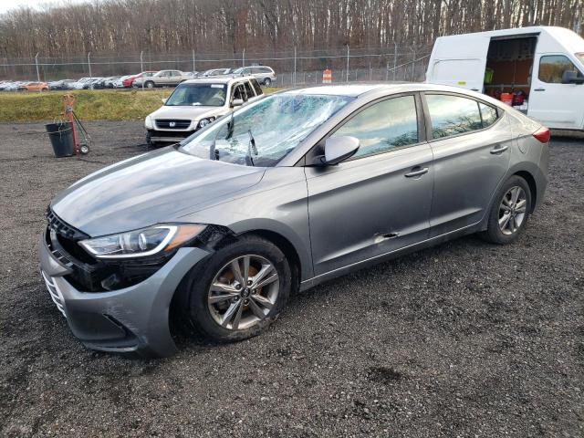 KMHD84LF1JU659728 - 2018 HYUNDAI ELANTRA SEL GRAY photo 1