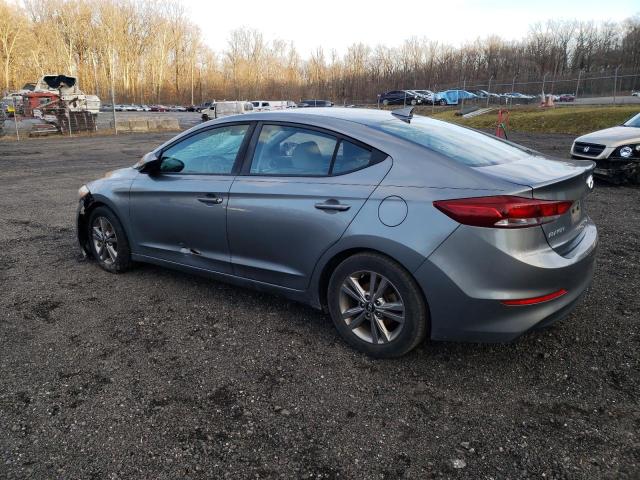 KMHD84LF1JU659728 - 2018 HYUNDAI ELANTRA SEL GRAY photo 2