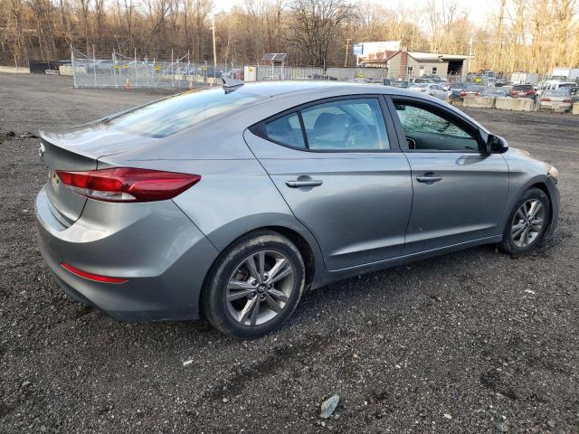 KMHD84LF1JU659728 - 2018 HYUNDAI ELANTRA SEL GRAY photo 3