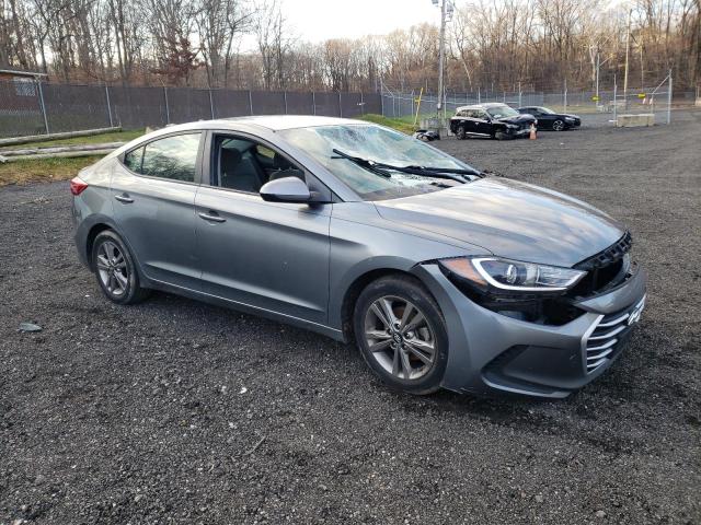 KMHD84LF1JU659728 - 2018 HYUNDAI ELANTRA SEL GRAY photo 4