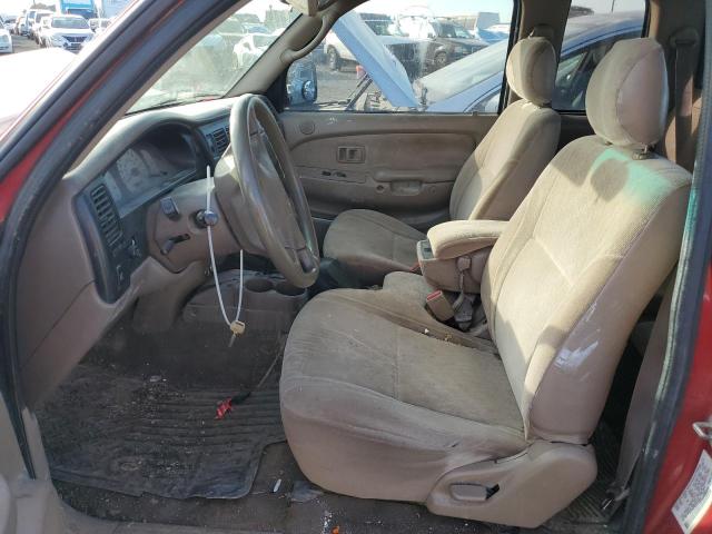 5TESM92N31Z747085 - 2001 TOYOTA TACOMA XTRACAB PRERUNNER ბურგუნდია ფოტო 7