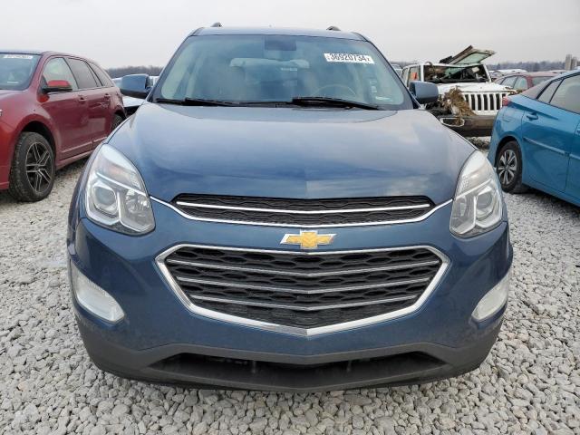 2GNALCEK1H6216151 - 2017 CHEVROLET EQUINOX LT BLUE photo 5