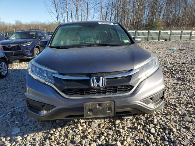 5J6RM4H33GL094783 - 2016 HONDA CR-V LX GRAY photo 5