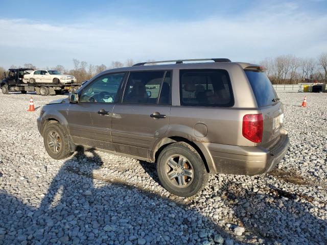 2HKYF186X3H559028 - 2003 HONDA PILOT EXL TAN photo 2