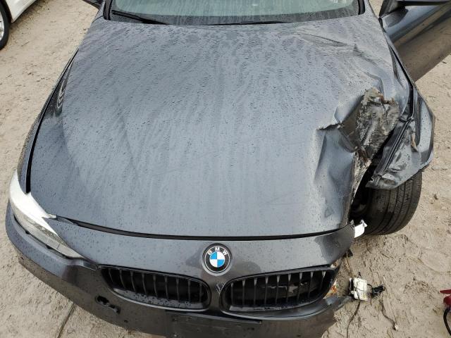 WBA3N7C59GK226872 - 2016 BMW 428 I GRAY photo 11