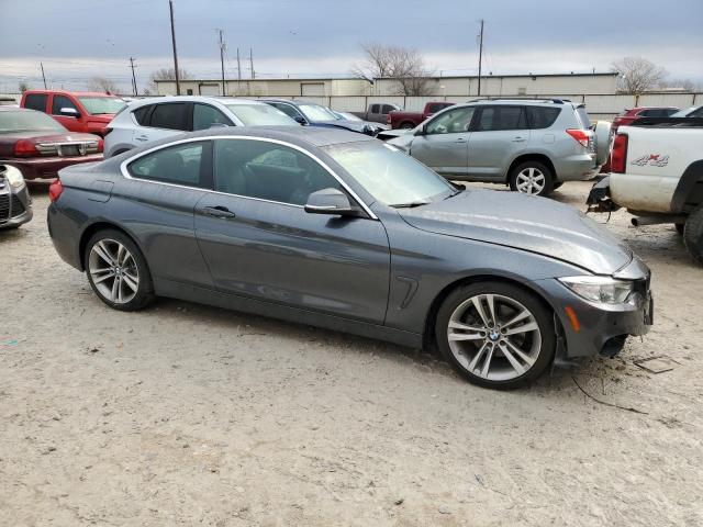 WBA3N7C59GK226872 - 2016 BMW 428 I GRAY photo 4