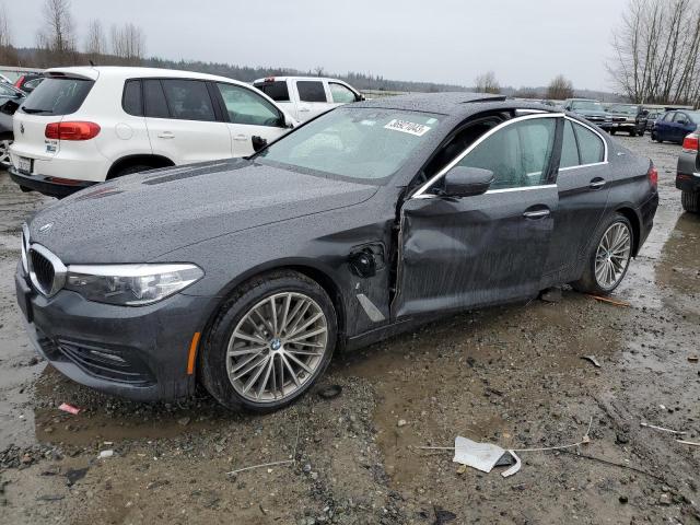 WBAJB1C58JG624212 - 2018 BMW 530XE BLACK photo 1