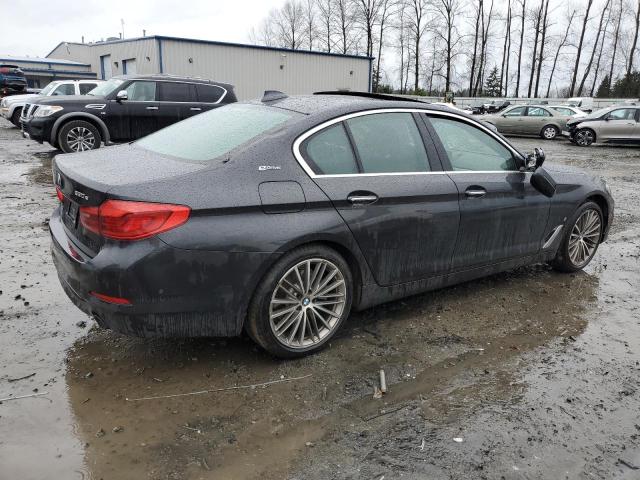 WBAJB1C58JG624212 - 2018 BMW 530XE BLACK photo 3