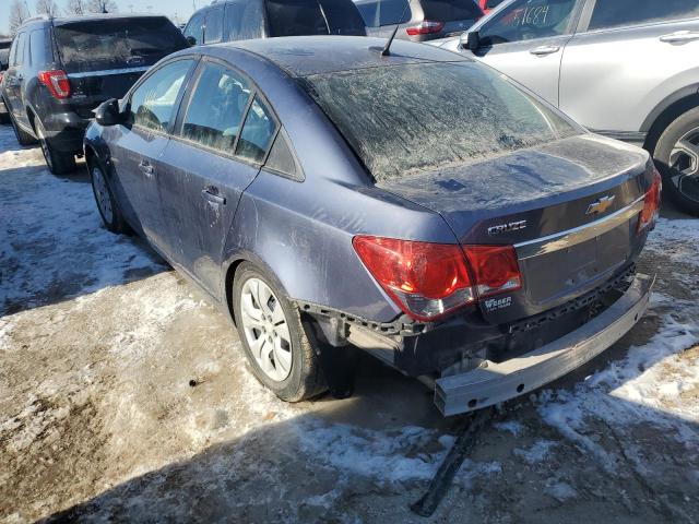 1G1PB5SH7E7198480 - 2014 CHEVROLET CRUZE LS GRAY photo 2