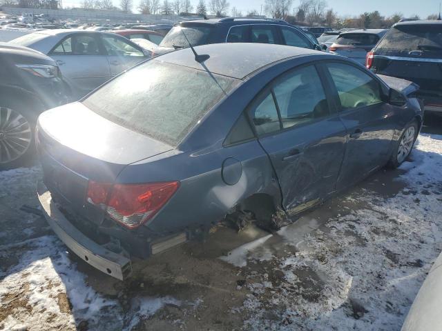 1G1PB5SH7E7198480 - 2014 CHEVROLET CRUZE LS GRAY photo 3