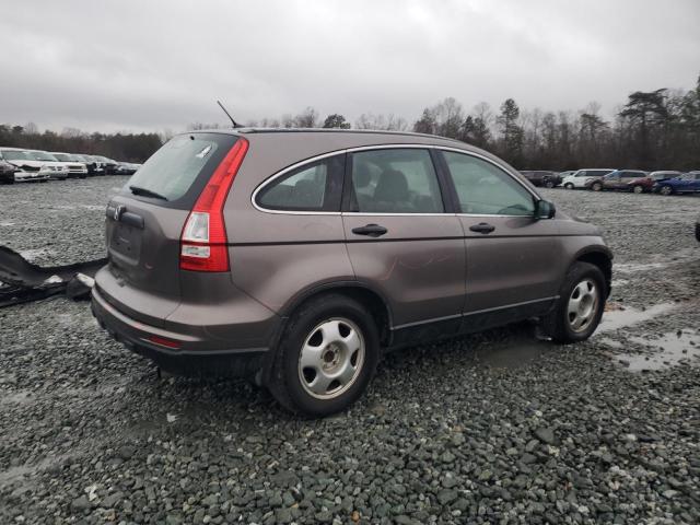 5J6RE3H34AL043808 - 2010 HONDA CR-V LX GRAY photo 3