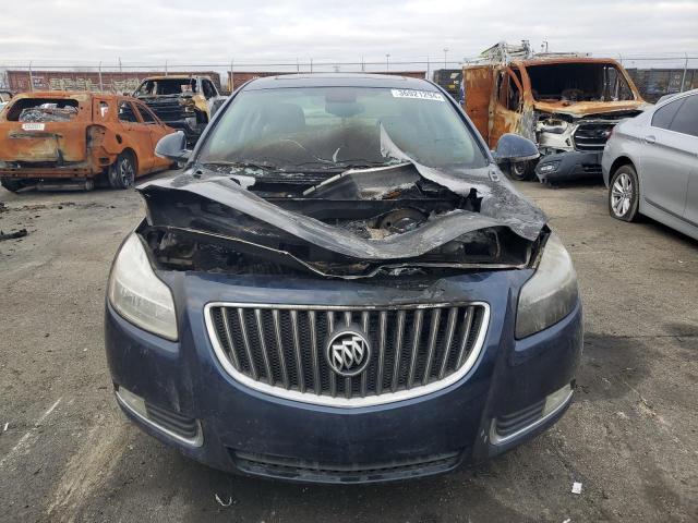 2G4GR5EK0C9138655 - 2012 BUICK REGAL BLUE photo 5