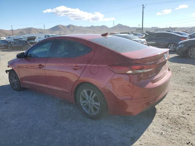 5NPD84LF4HH136874 - 2017 HYUNDAI ELANTRA SE RED photo 2