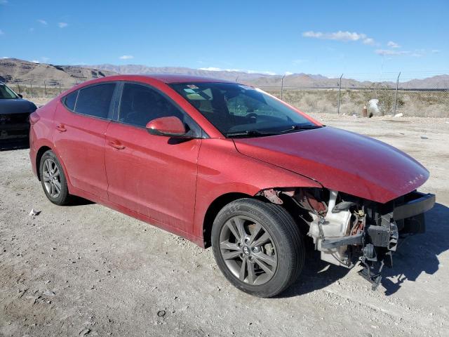 5NPD84LF4HH136874 - 2017 HYUNDAI ELANTRA SE RED photo 4