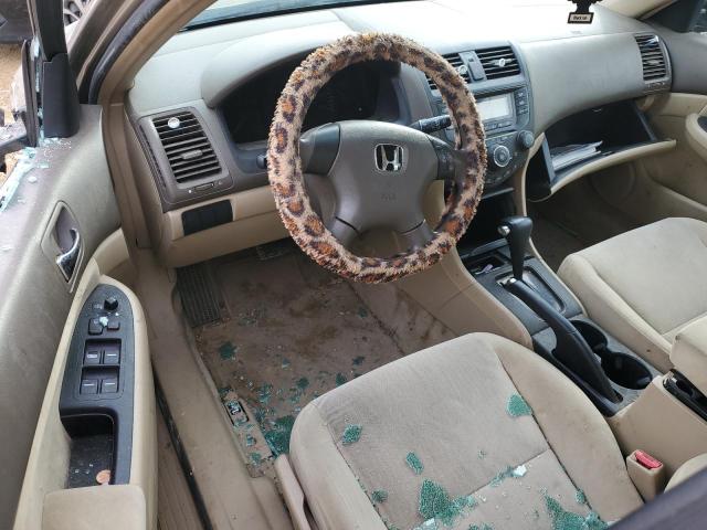 1HGCM56464A141813 - 2004 HONDA ACCORD LX TAN photo 8