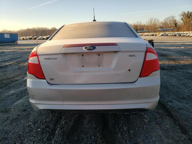 3FAHP0JA1BR311368 - 2011 FORD FUSION SEL SILVER photo 6