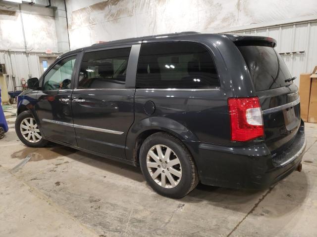 2A4RR8DG8BR618155 - 2011 CHRYSLER TOWN & COU TOURING L BLACK photo 2