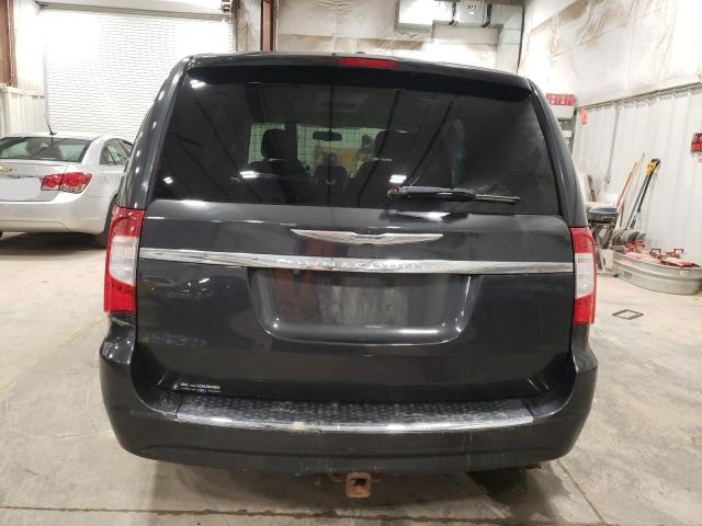 2A4RR8DG8BR618155 - 2011 CHRYSLER TOWN & COU TOURING L BLACK photo 6