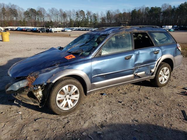 4S4BP60C387327699 - 2008 SUBARU OUTBACK BLUE photo 1