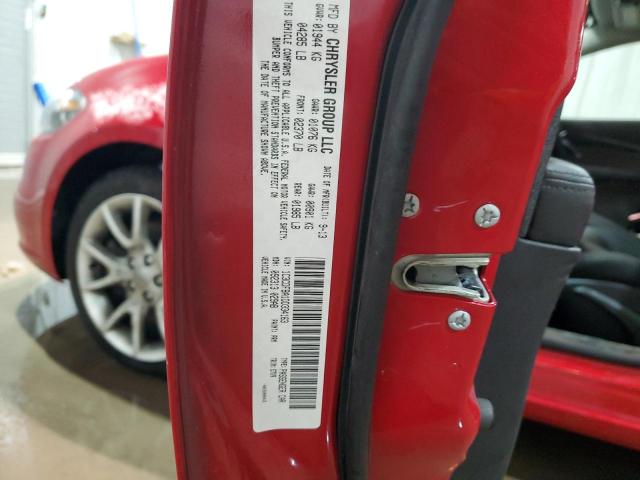 1C3CDFBA1DD334163 - 2013 DODGE DART SXT RED photo 12