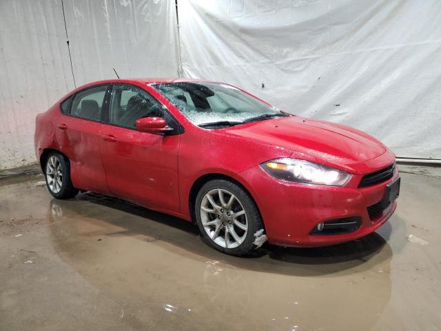 1C3CDFBA1DD334163 - 2013 DODGE DART SXT RED photo 4