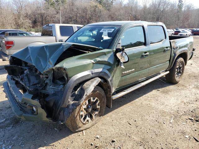 5TFCZ5AN1MX279174 - 2021 TOYOTA TACOMA DOUBLE CAB GREEN photo 1