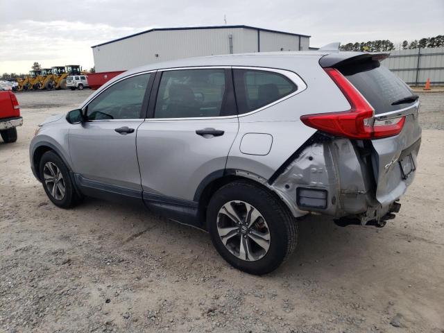 2HKRW5H35KH401485 - 2019 HONDA CR-V LX SILVER photo 2