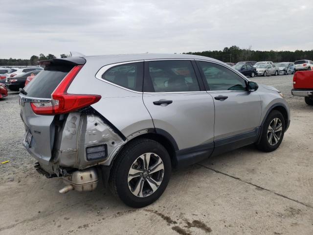 2HKRW5H35KH401485 - 2019 HONDA CR-V LX SILVER photo 3