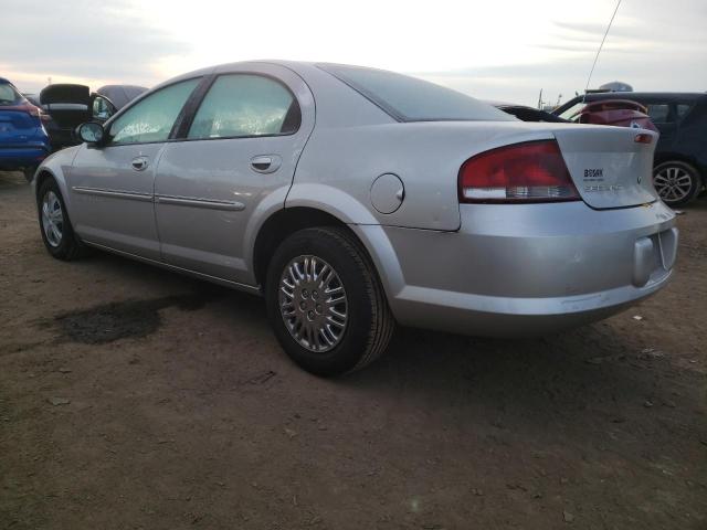 1C3EL46X21N569353 - 2001 CHRYSLER SEBRING LX SILVER photo 2