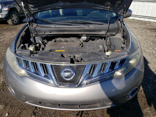 JN8AZ1MUXAW004248 - 2010 NISSAN MURANO S GRAY photo 11