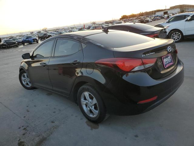 KMHDH4AE6FU328810 - 2015 HYUNDAI ELANTRA SE BLACK photo 2