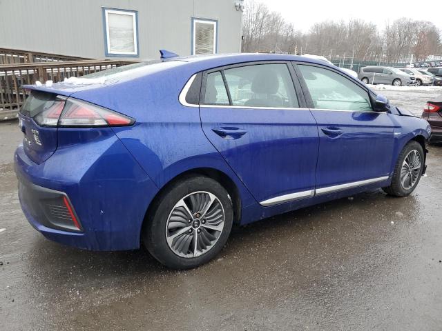 KMHC75LD1LU234483 - 2020 HYUNDAI IONIQ SEL BLUE photo 3