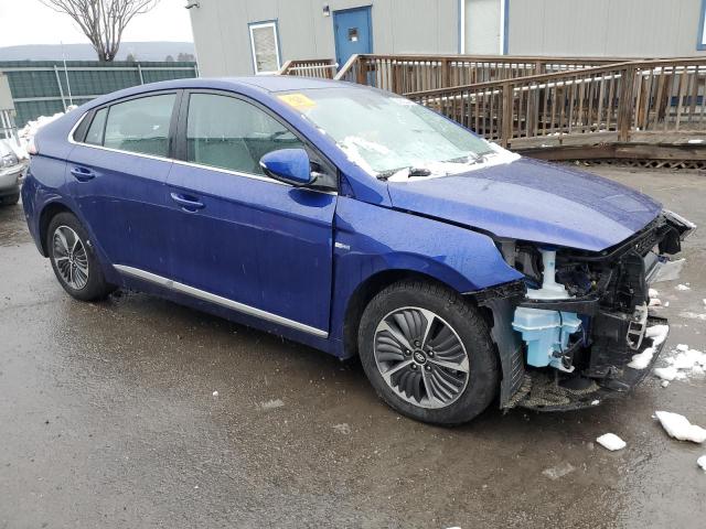 KMHC75LD1LU234483 - 2020 HYUNDAI IONIQ SEL BLUE photo 4