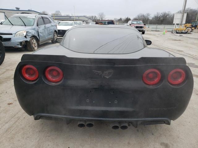 1G1YY26U265114233 - 2006 CHEVROLET CORVETTE BLACK photo 6