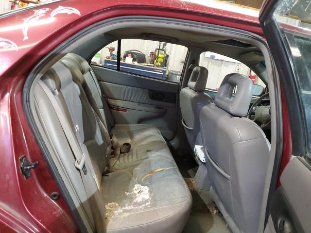 2G4WF521241167316 - 2004 BUICK REGAL GS MAROON photo 10