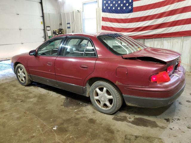 2G4WF521241167316 - 2004 BUICK REGAL GS MAROON photo 2