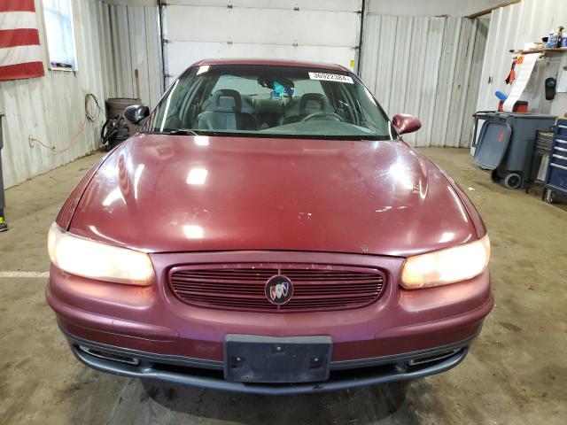 2G4WF521241167316 - 2004 BUICK REGAL GS MAROON photo 5