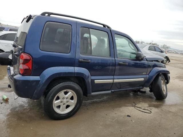 1J4GK48K96W292155 - 2006 JEEP LIBERTY SPORT BLUE photo 3