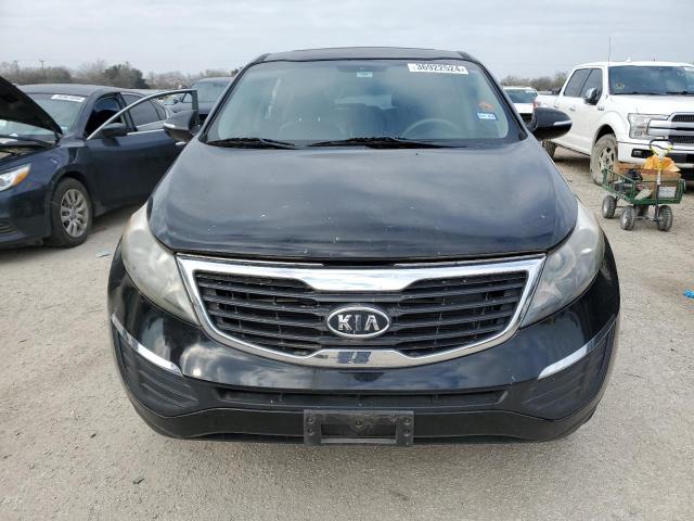 KNDPB3A24C7268605 - 2012 KIA SPORTAGE BASE BLACK photo 5