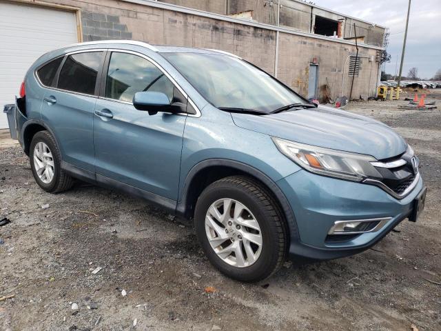 2HKRM4H74GH625762 - 2016 HONDA CR-V EXL TURQUOISE photo 4