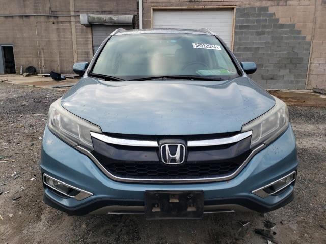 2HKRM4H74GH625762 - 2016 HONDA CR-V EXL TURQUOISE photo 5