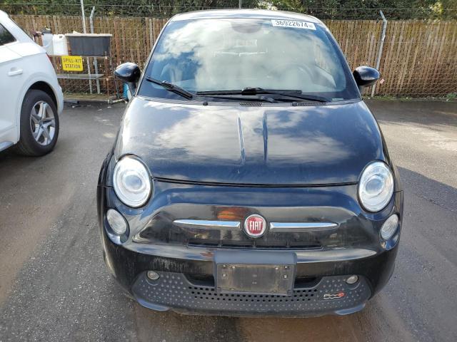 3C3CFFGEXFT647523 - 2015 FIAT 500 ELECTRIC BLACK photo 5