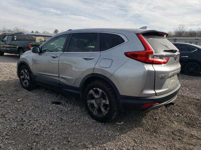 JHLRW2H50KX011174 - 2019 HONDA CR-V EX SILVER photo 2